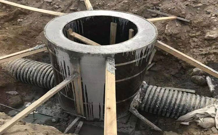 圆形雨污水检查井模具