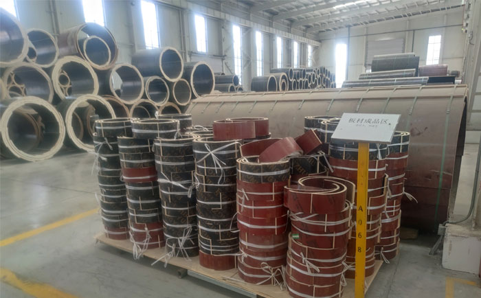 建筑圆柱木模板定型
